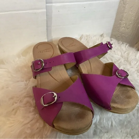 Dansko Sela Two Strap Buckle Comfort Sandals 41 11- 11.6 - Picture 2 of 10